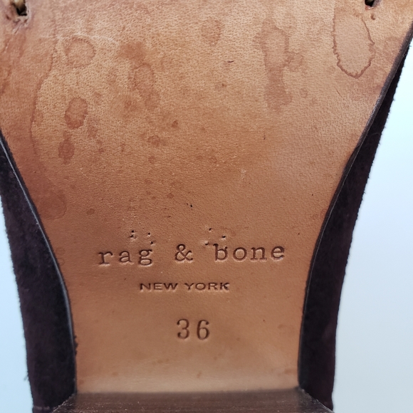 Rag & Bone Harrow Boot dark brown size 6 - Picture 5 of 11